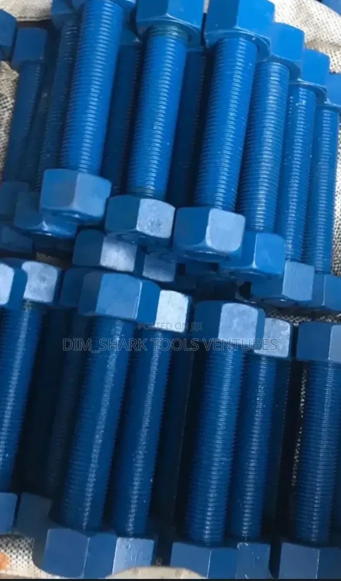 1-3⁄4"x 10"Inch Stud Bolt Nut(Teflon Type)