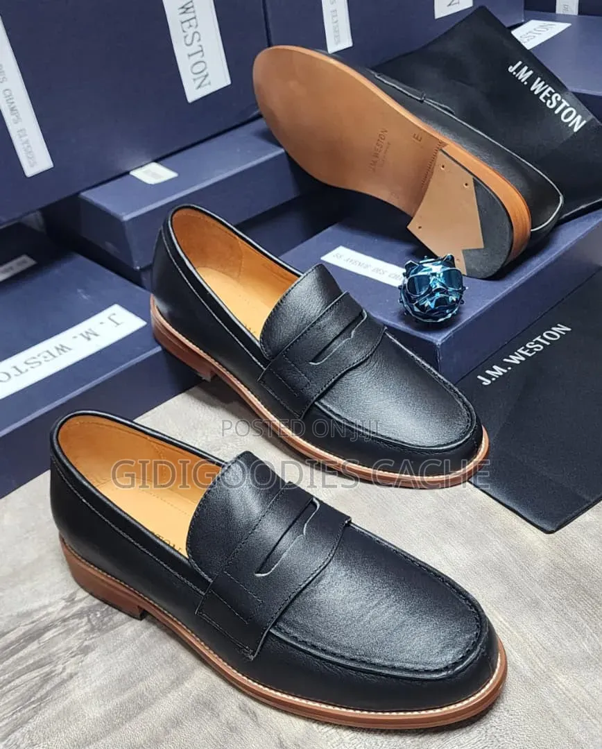 J.M. Weston Smart-Formal Loafers in 3 Colorways Size 40-46