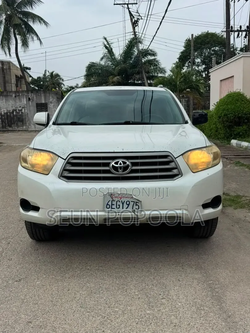 Toyota Highlander 2008 White