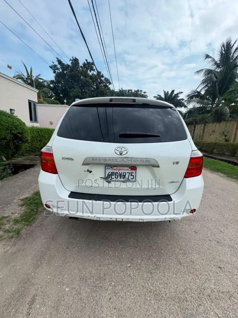 Toyota Highlander 2008 White