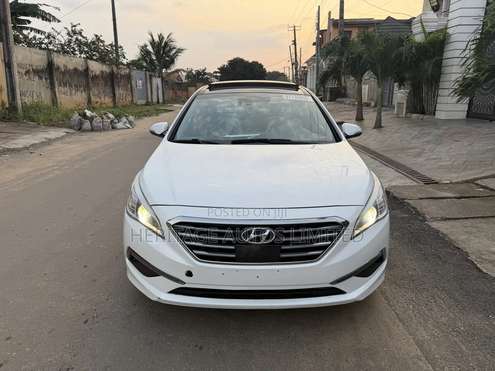 Hyundai Sonata 2015 White