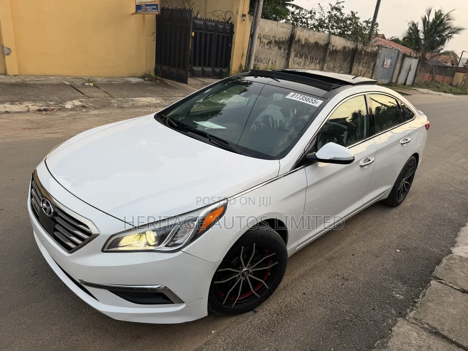 Hyundai Sonata 2015 White