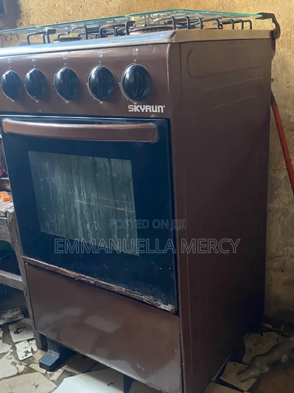 Gas Cooker and Oven Grill