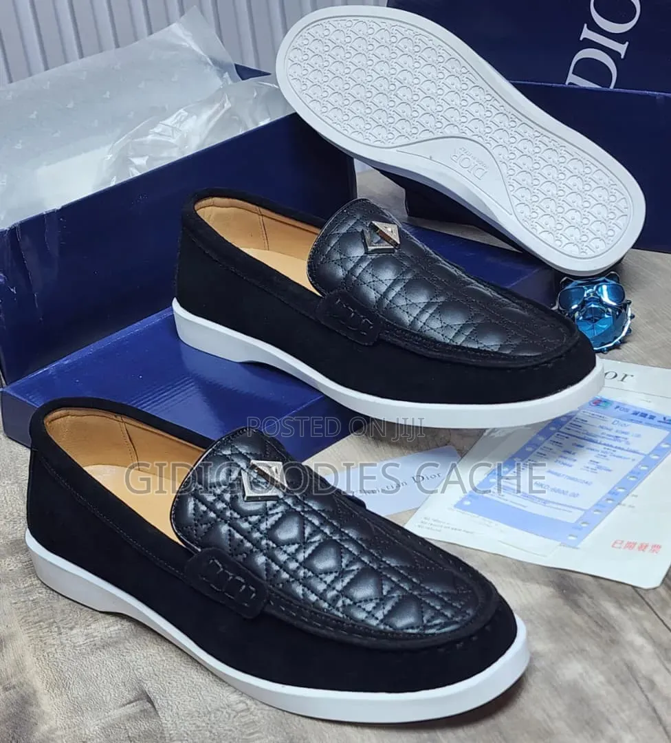 Men's Quilted Loafers Size 40-46