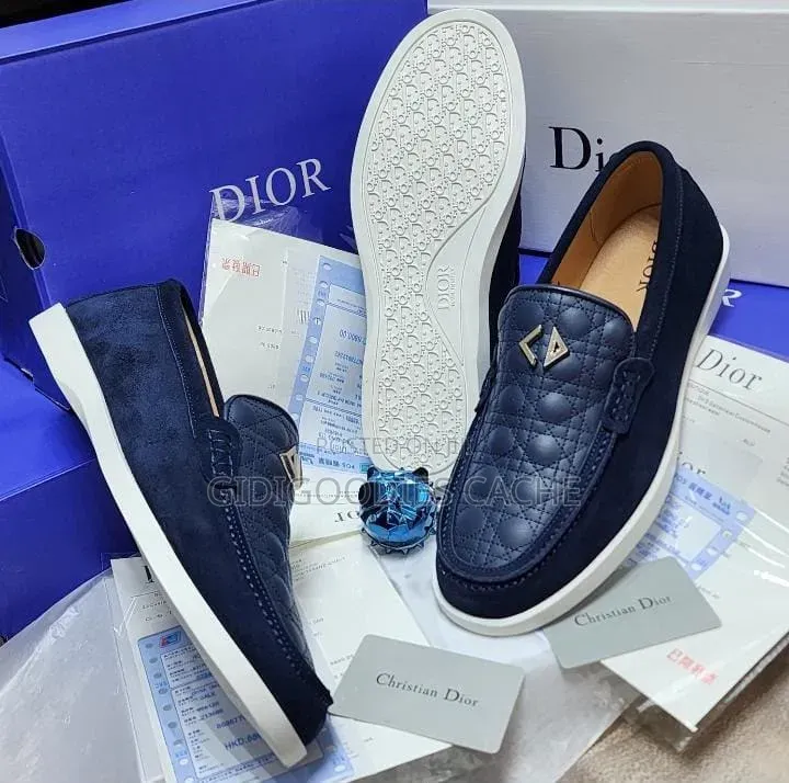 Men's Quilted Loafers Size 40-46