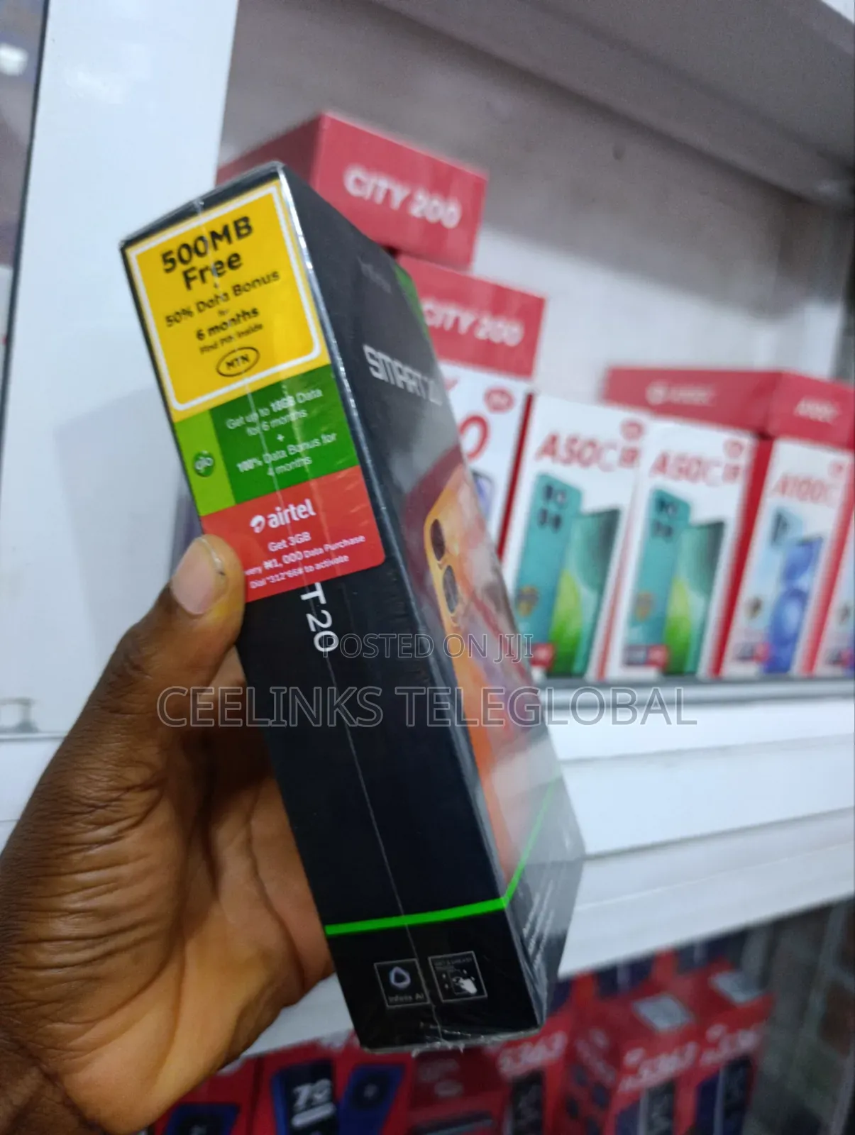 New Infinix Smart 20 128 GB Black