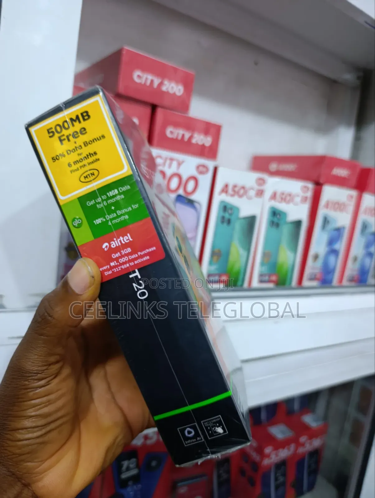 New Infinix Smart 20 128 GB Blue