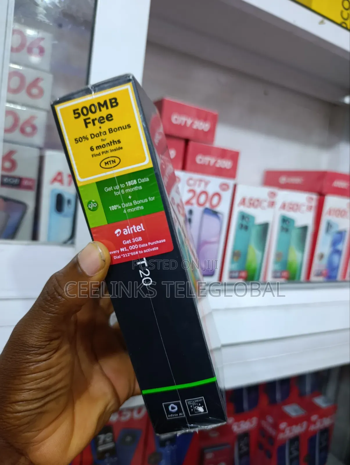 New Infinix Smart 20 128 GB Silver