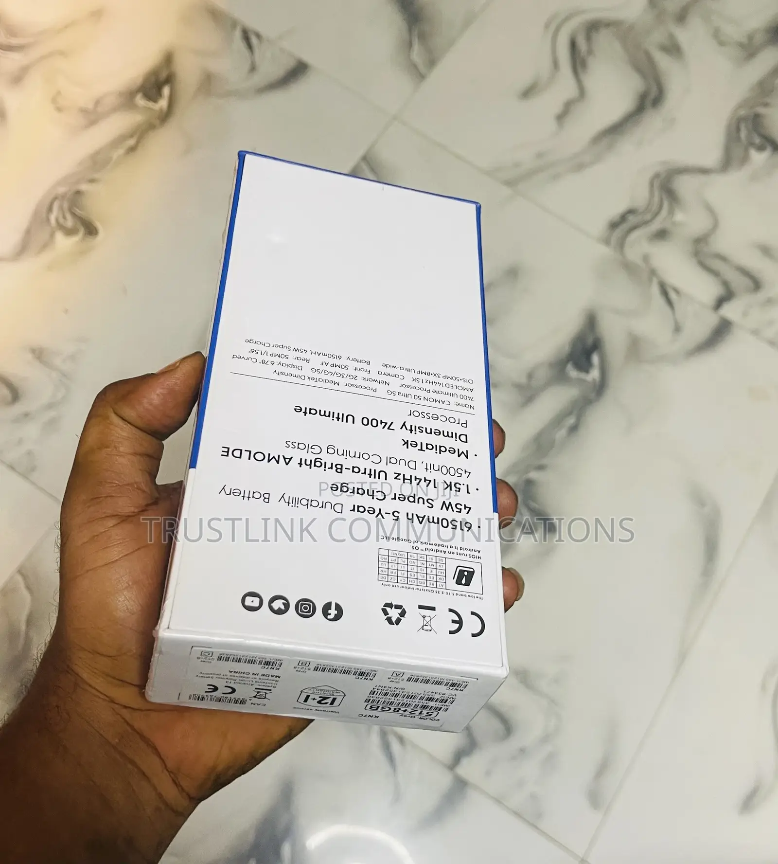 New Tecno Camon 50 Ultra 512 GB