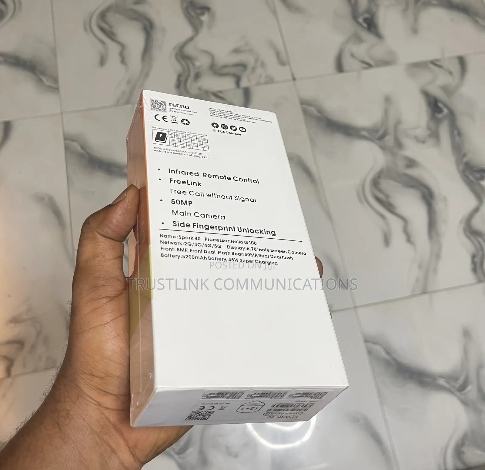 New Tecno Spark 40 128 GB