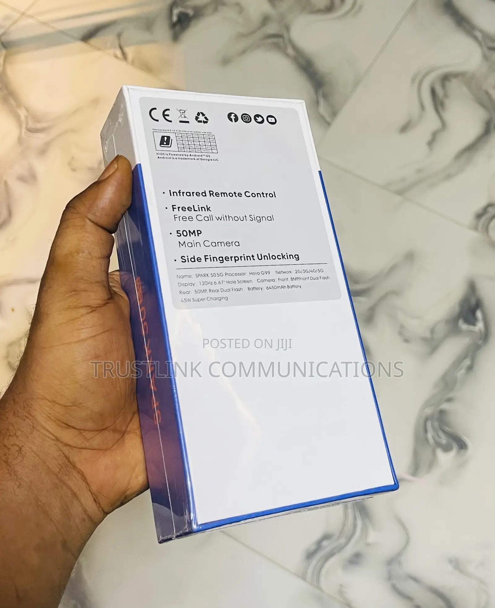 New Tecno Spark 50 128 GB