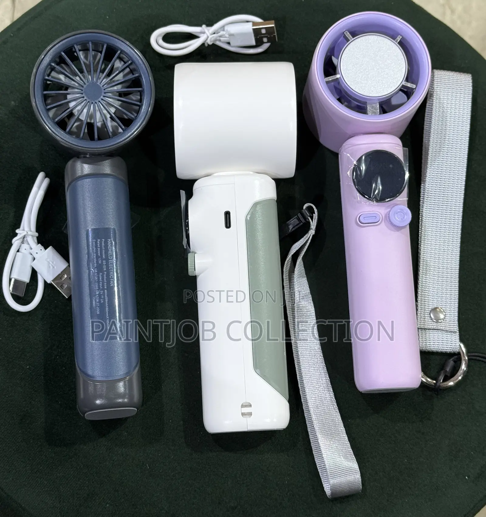 Handheld Portable Rechargeable Fan