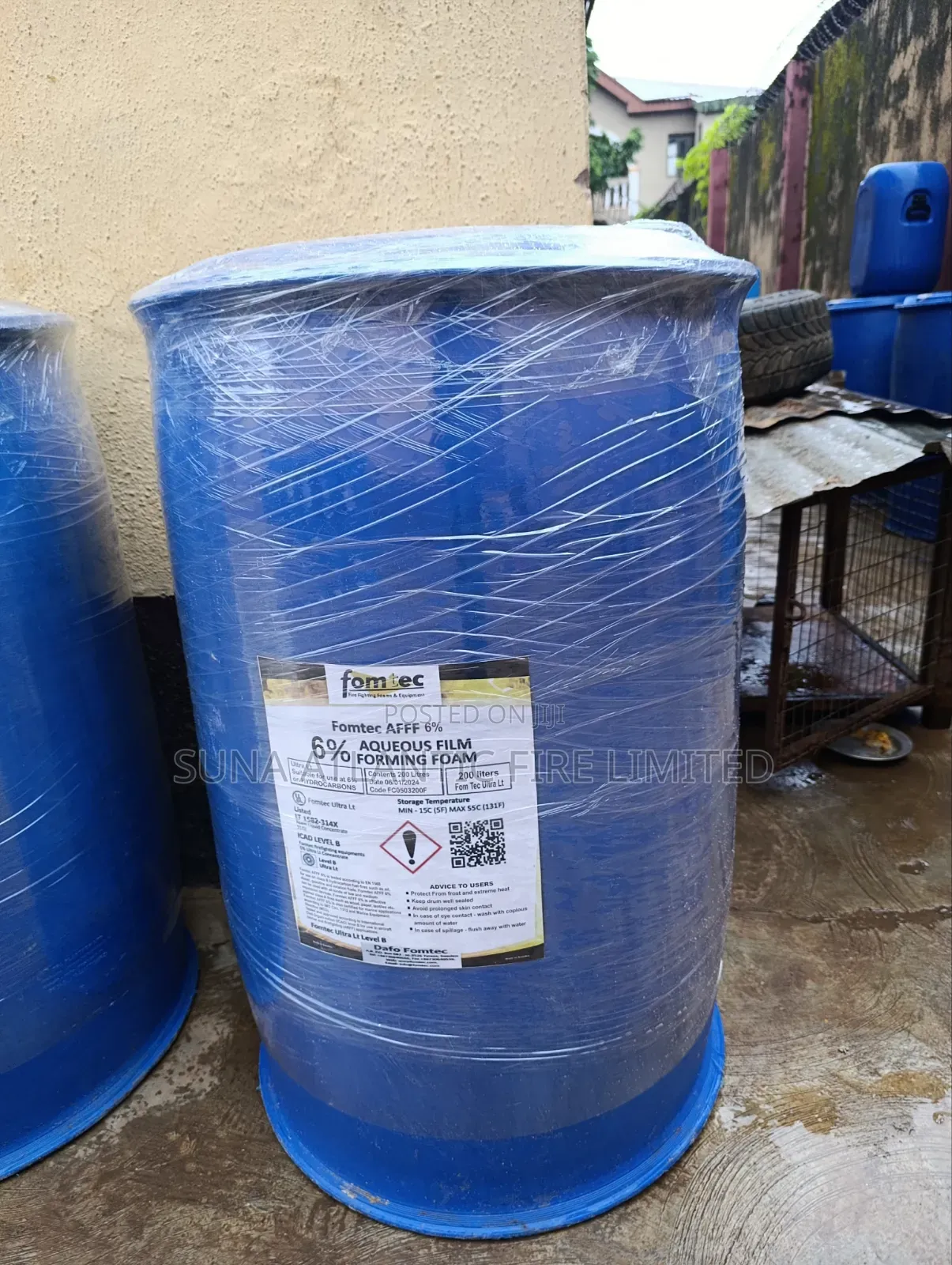 FomTec 6% Fire Fighting Foam Concentrate AFFF