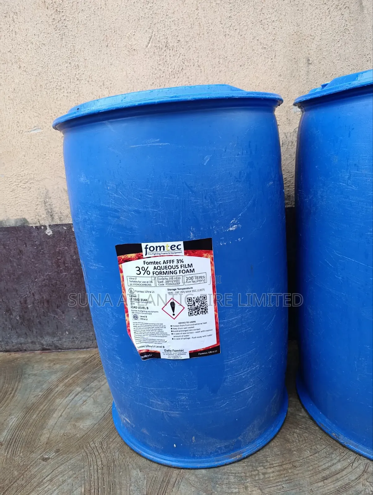 FomTec 6% Fire Fighting Foam Concentrate AFFF