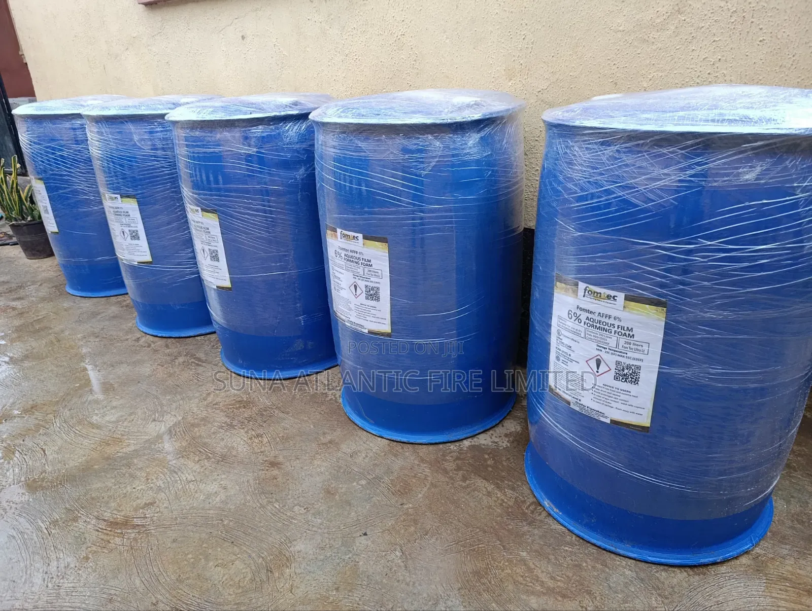 FomTec 6% Fire Fighting Foam Concentrate AFFF