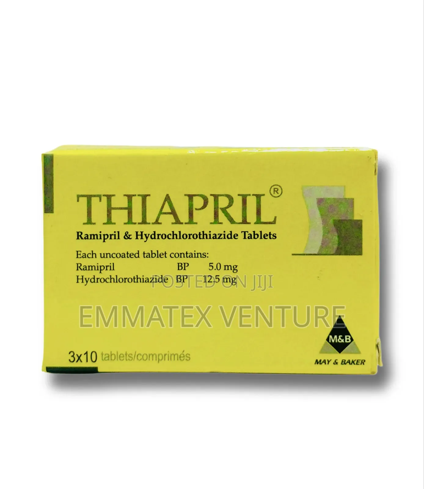 Thiapril Tablets (Hydrochlorothiazide) X30