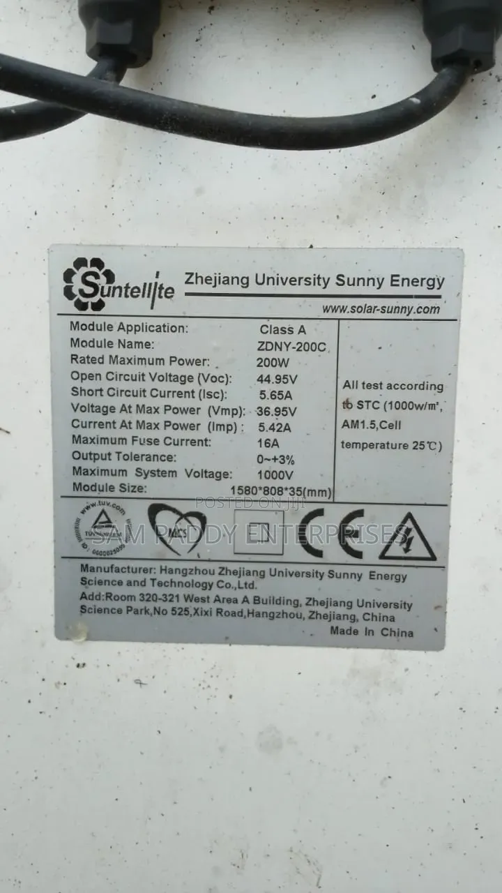 Solar Panel Original 200 W