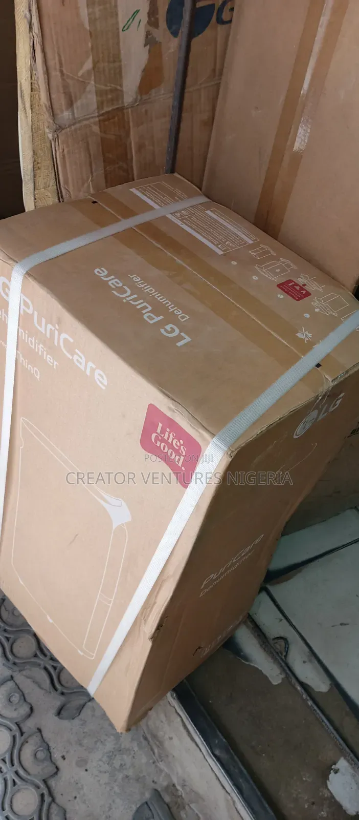 Dehumidifier LG Smart Inverter 34l,removes Odour,mist,pints,bacterias