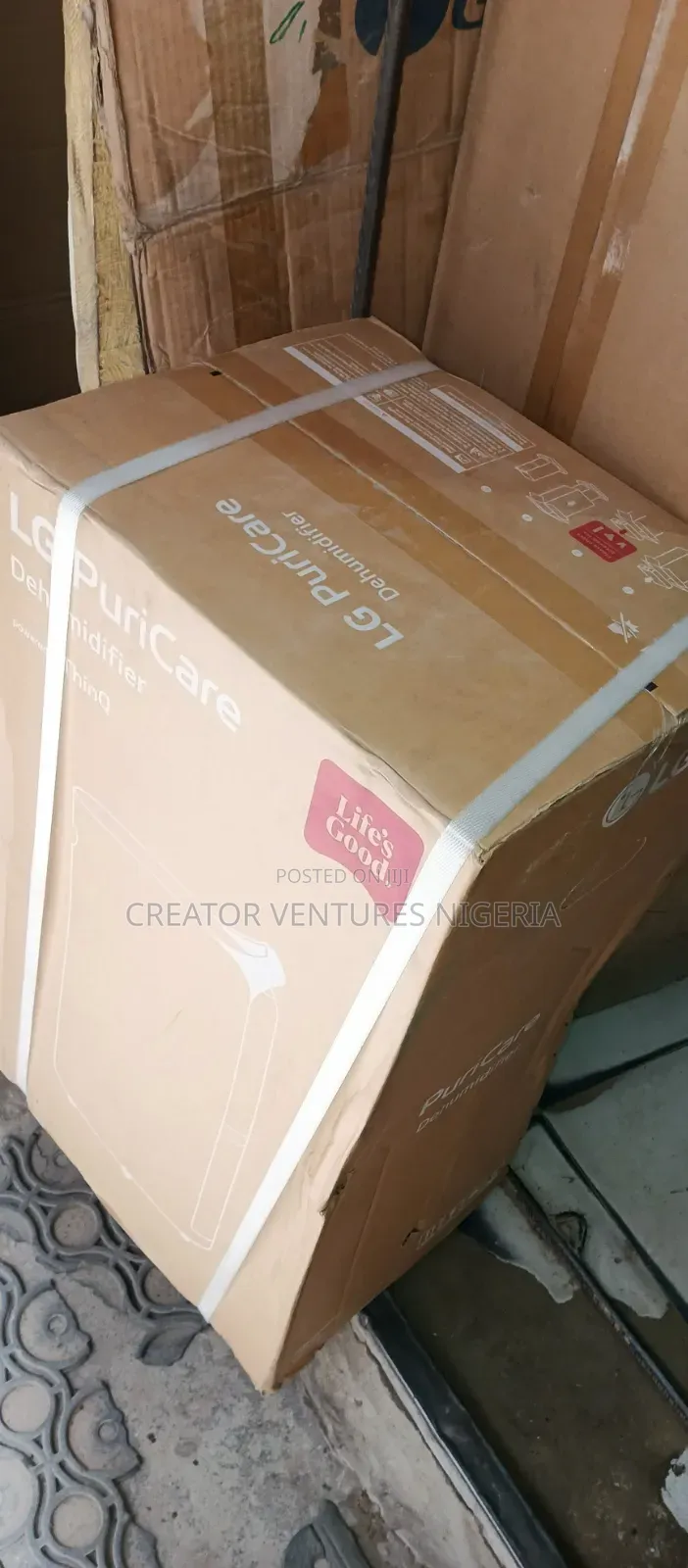 Dehumidifier LG Smart Inverter 34l,removes Odour,mist,pints,bacterias