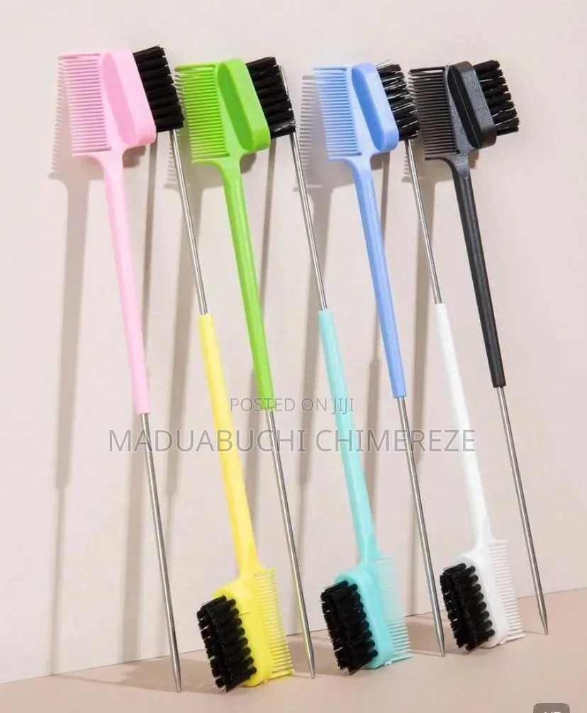 3-in-1 Edge Control Hair Brush Comb – YIN LI #09822