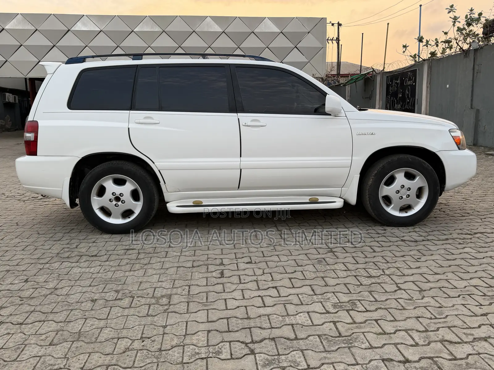 Toyota Highlander Limited V6 2005 White