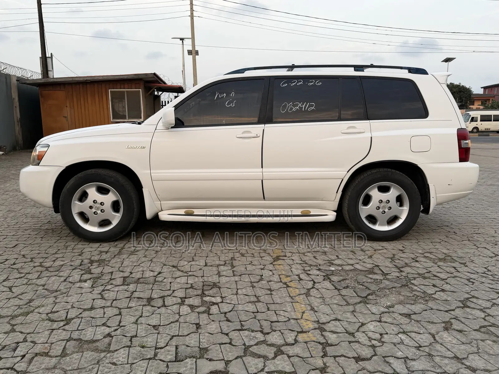 Toyota Highlander Limited V6 2005 White