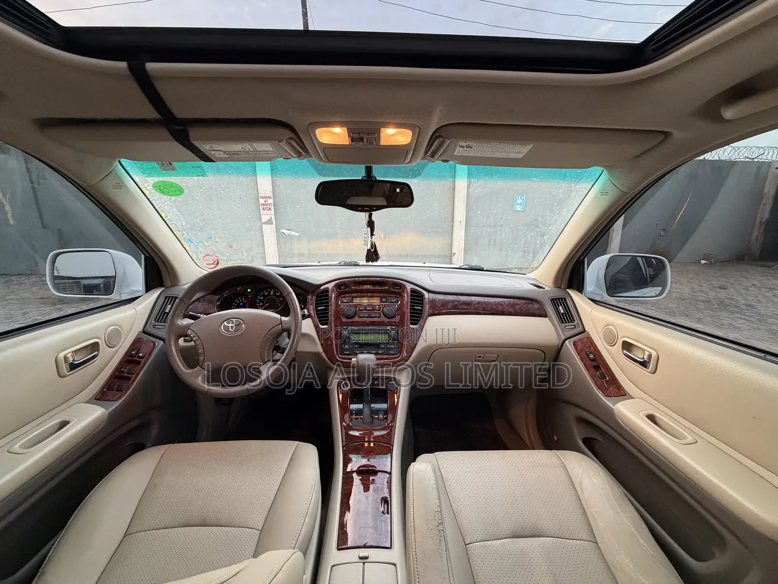 Toyota Highlander Limited V6 2005 White