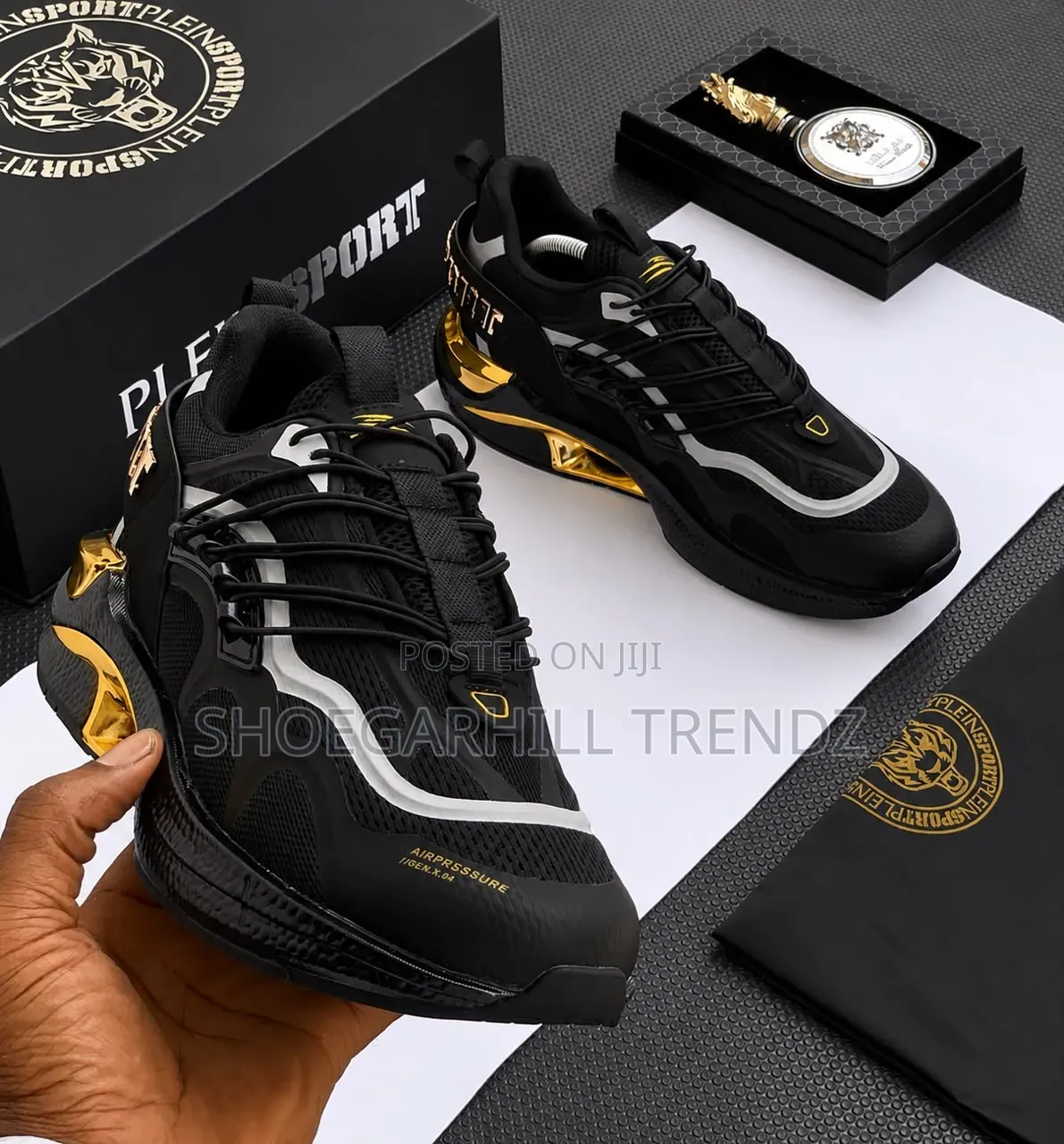 Plein Sports Men's Quality Lux Sneakers