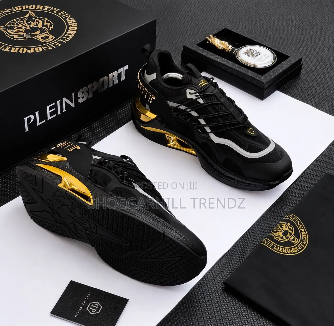 Plein Sports Men's Quality Lux Sneakers