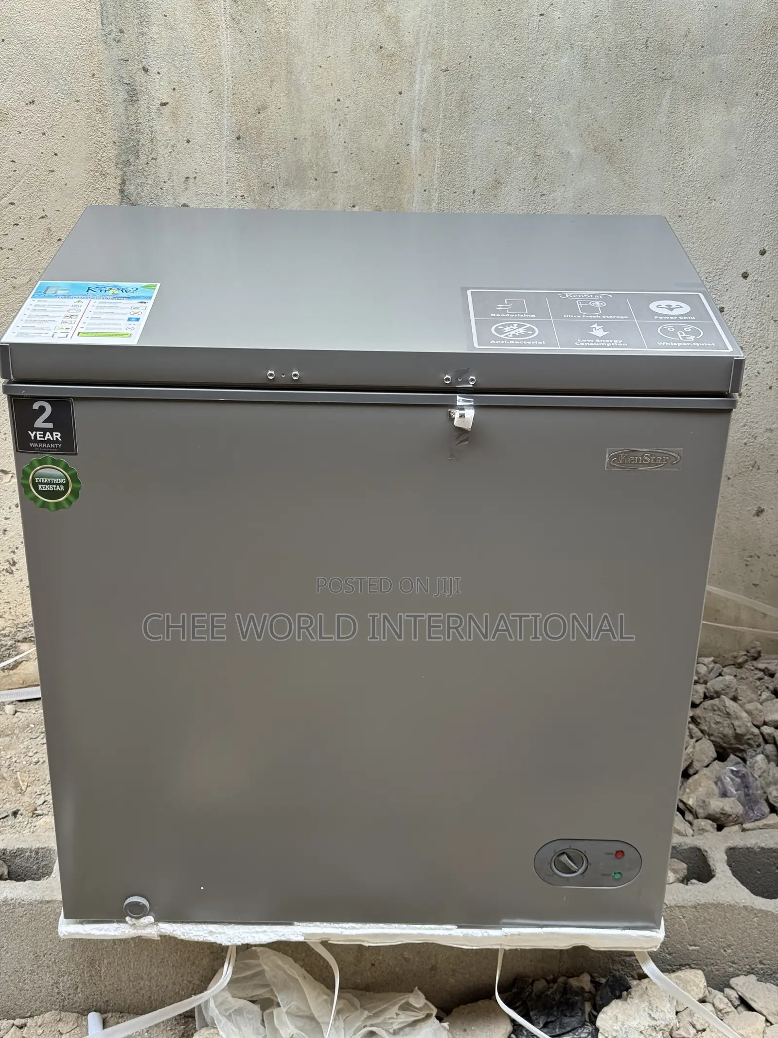 Original Brand New Kenstar 200 Litres Chest Freezer, 2years Warranty