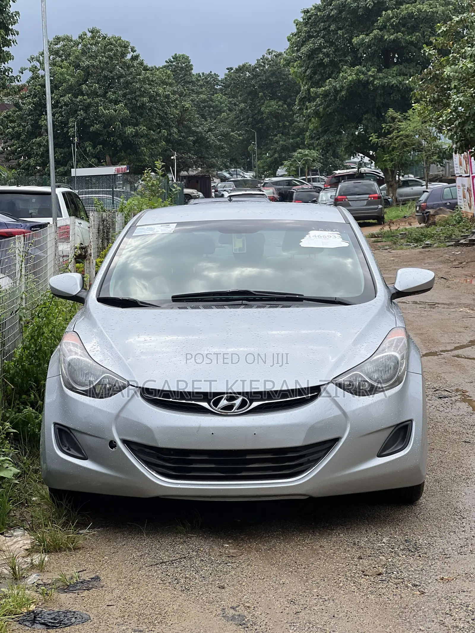 Hyundai Elantra 2012 Silver