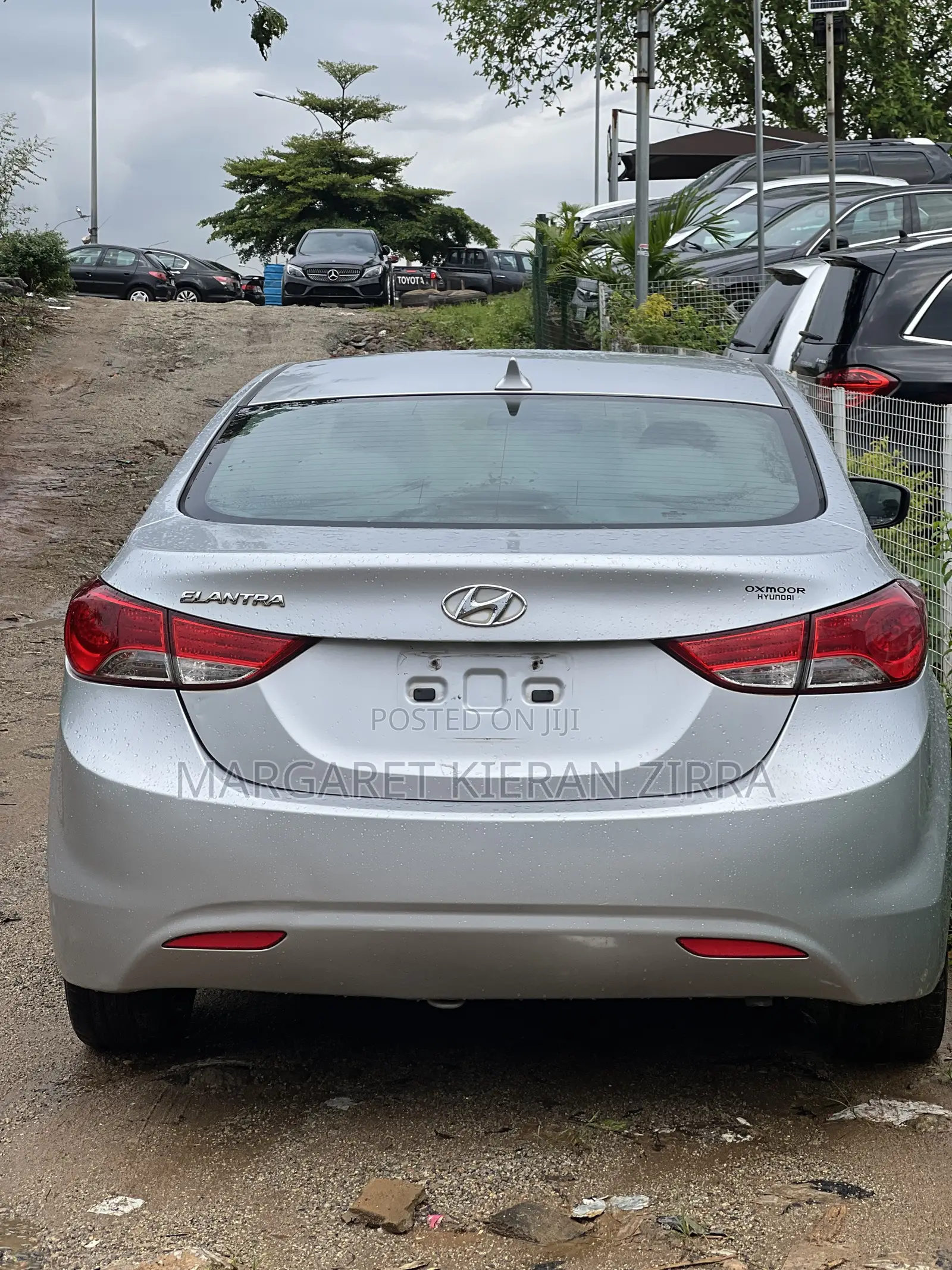 Hyundai Elantra 2012 Silver