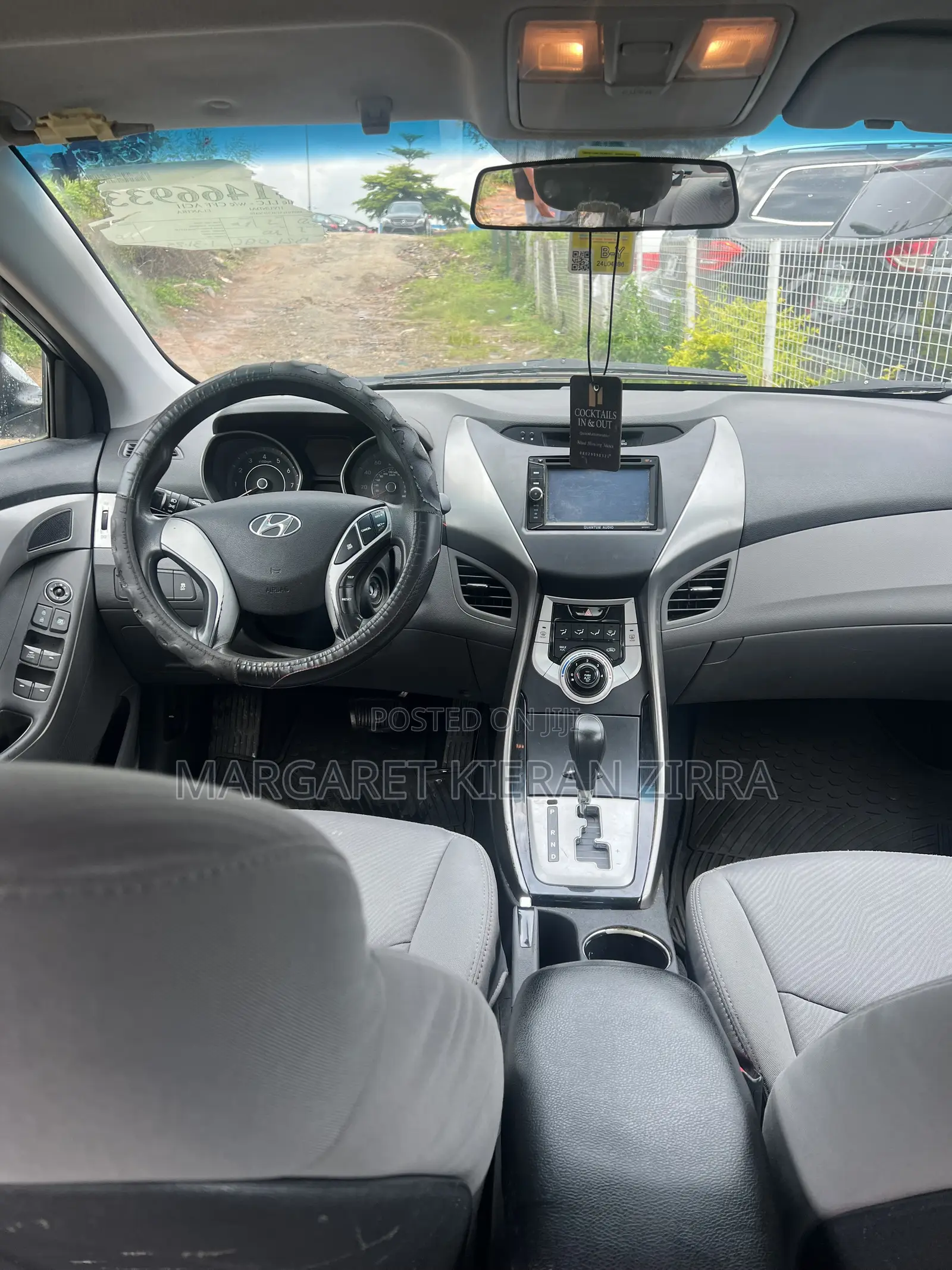 Hyundai Elantra 2012 Silver