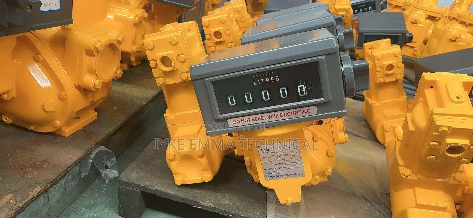 3" Diesel Fuel Flow Meter Mechanical Lc Flow Meter