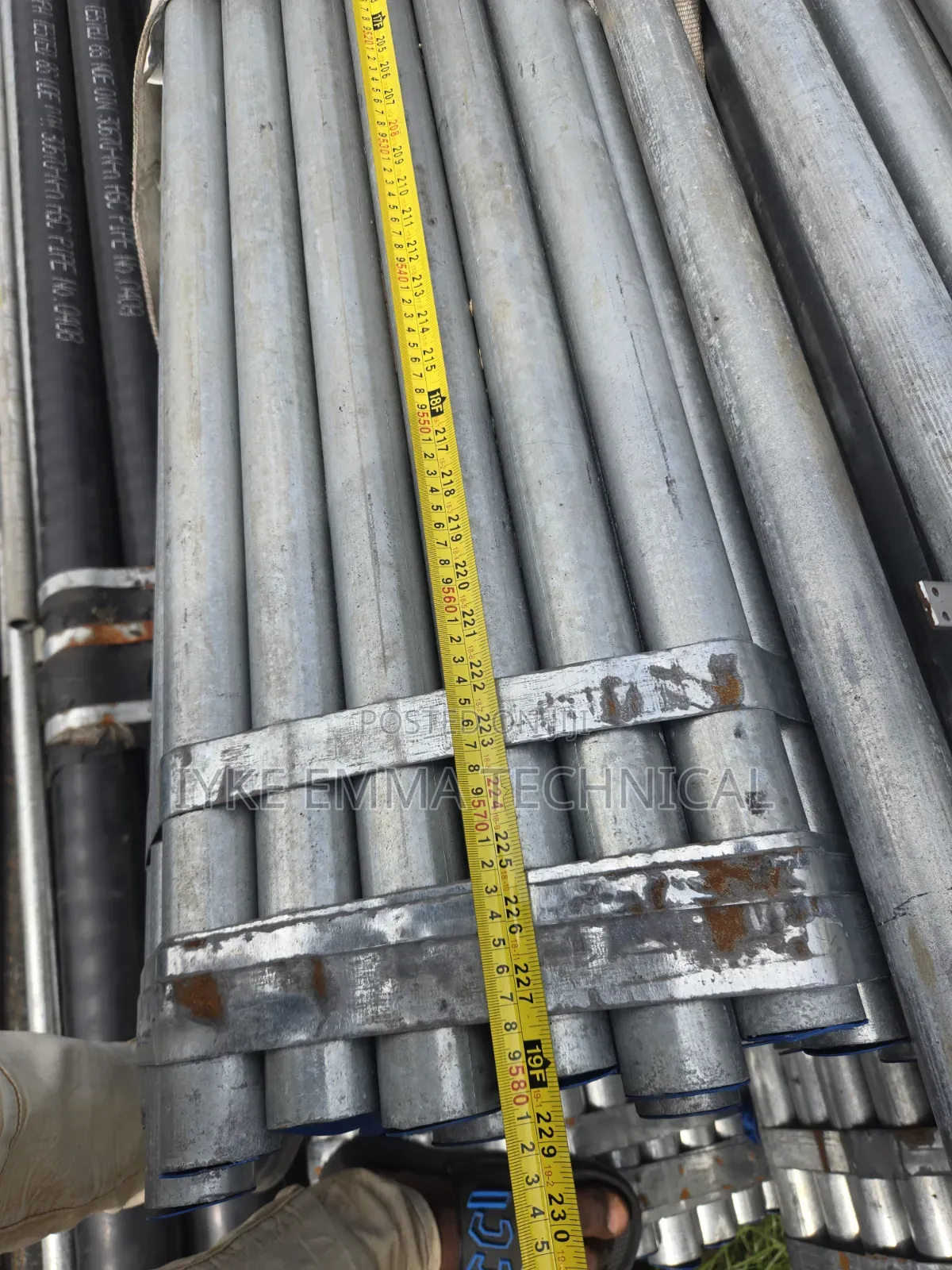 Galvanized HDG Scaffold Pipes 3mm X 5.8m