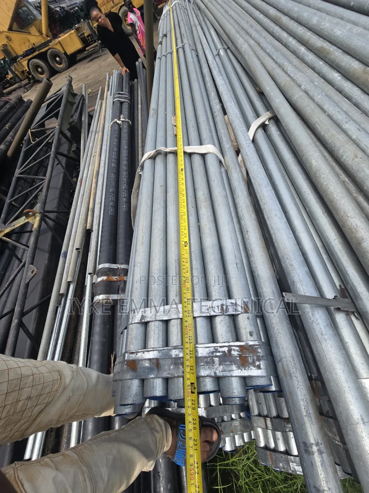 Galvanized HDG Scaffold Pipes 3mm X 5.8m