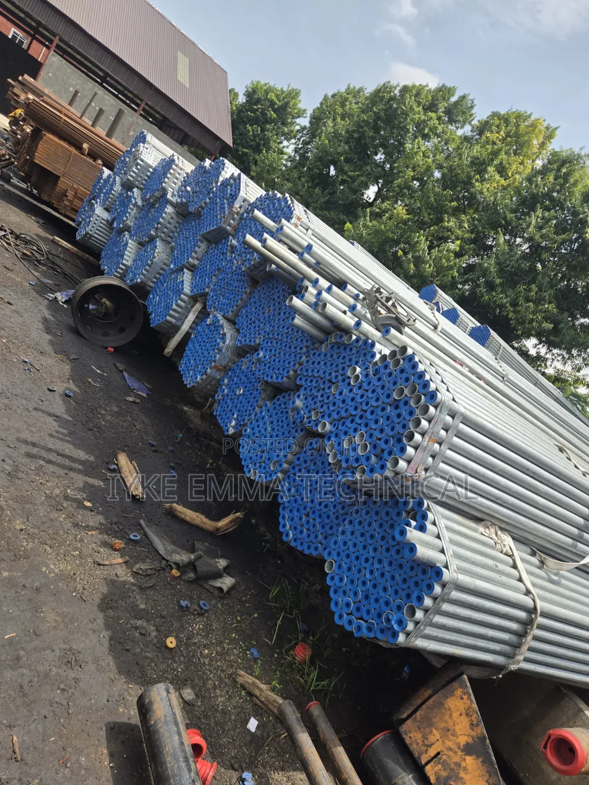 Galvanized HDG Scaffold Pipes 3mm X 5.8m