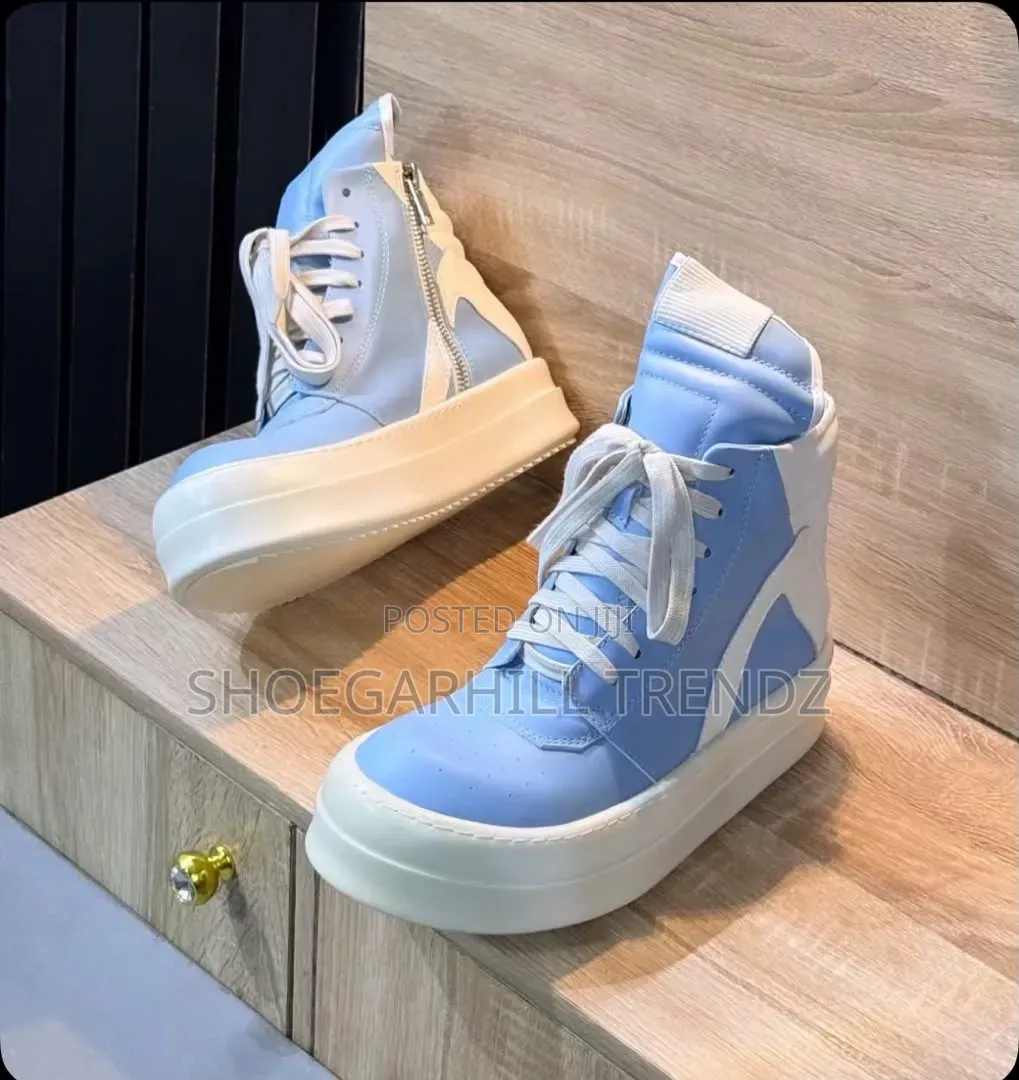 Rick Owens Designer High Top Sneakers – Superior Quality