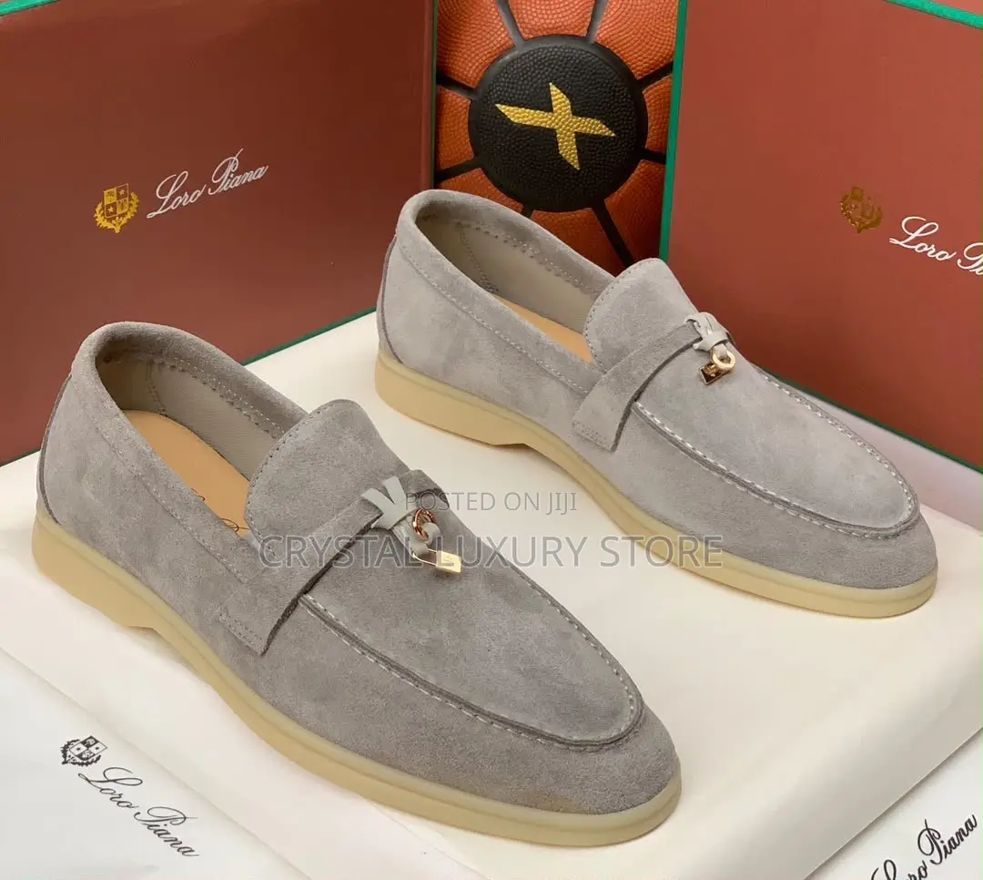 Loro Piana Quality Men Genuine Suede Shoe