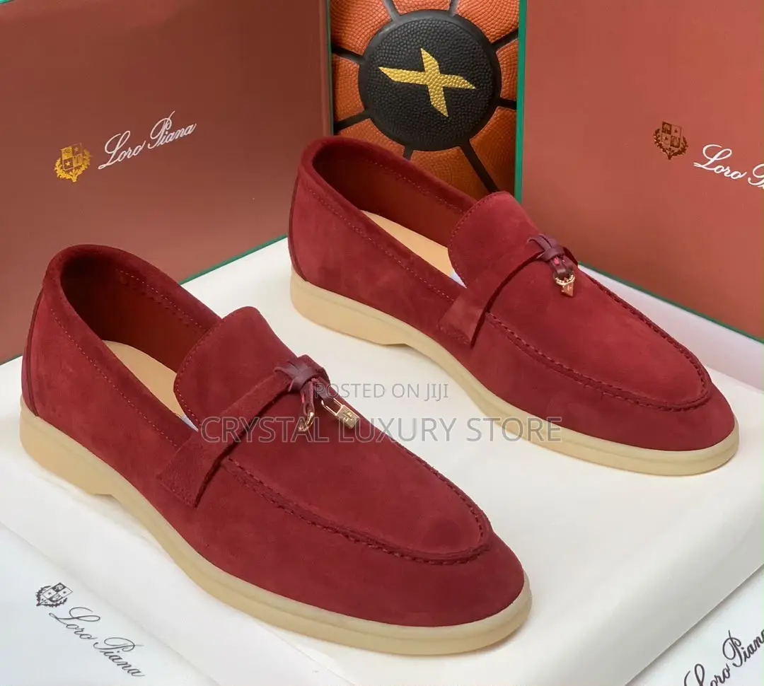 Loro Piana Quality Men Genuine Suede Shoe