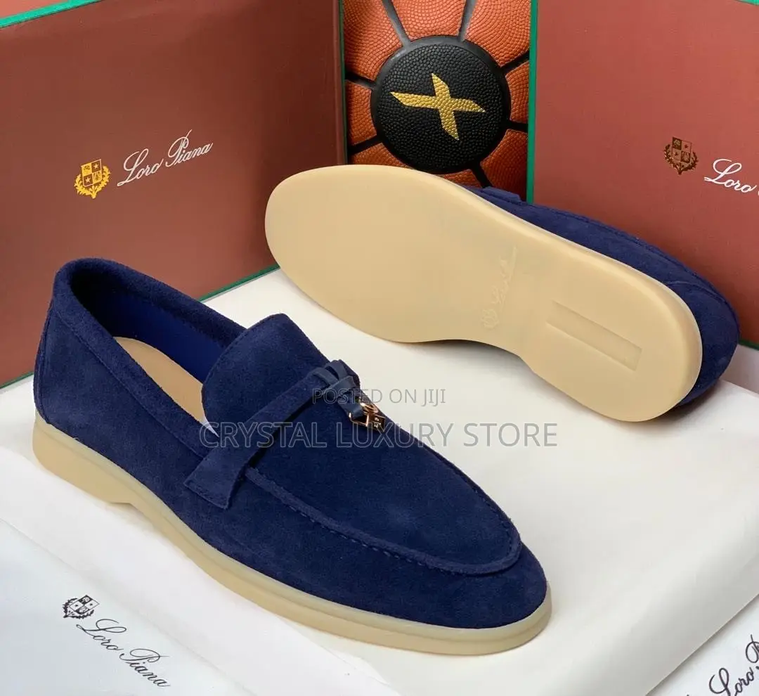 Loro Piana Quality Men Genuine Suede Shoe
