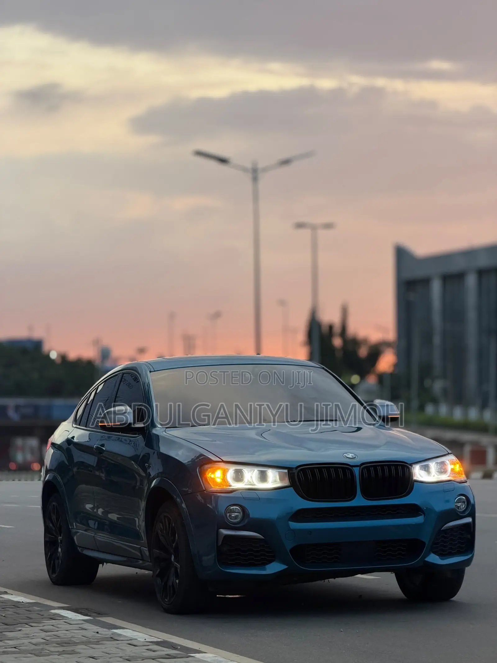 BMW X4 M40i 2017 Blue