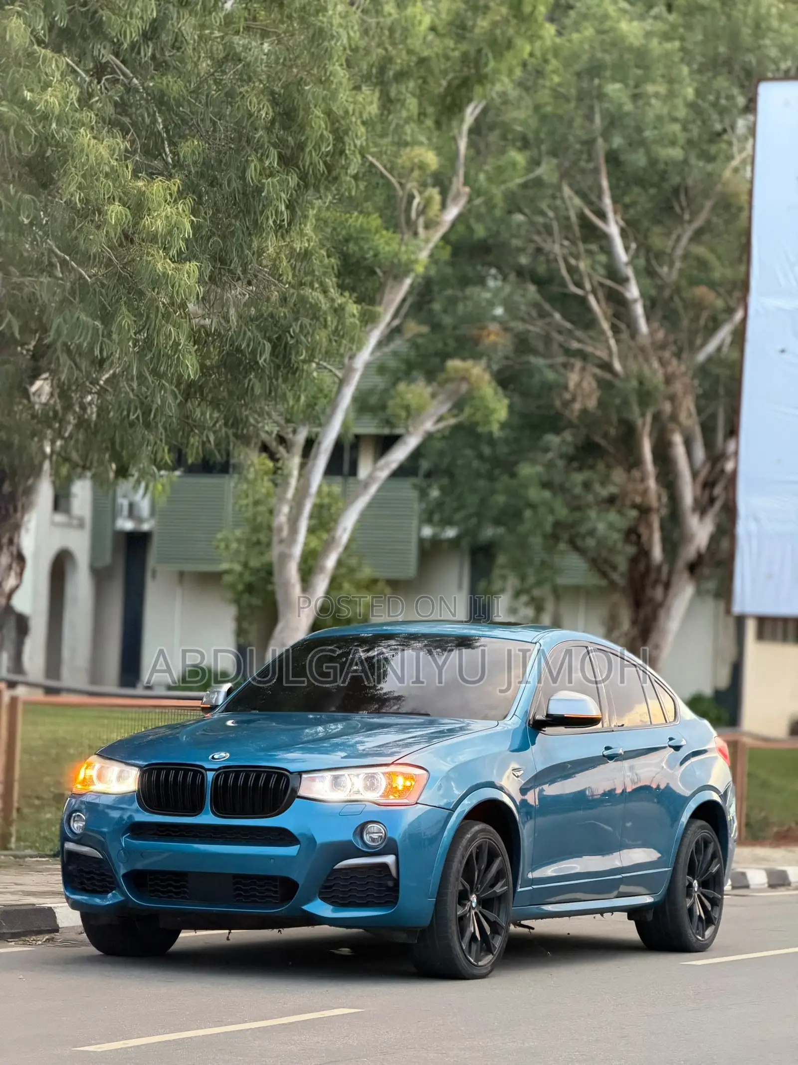 BMW X4 M40i 2017 Blue