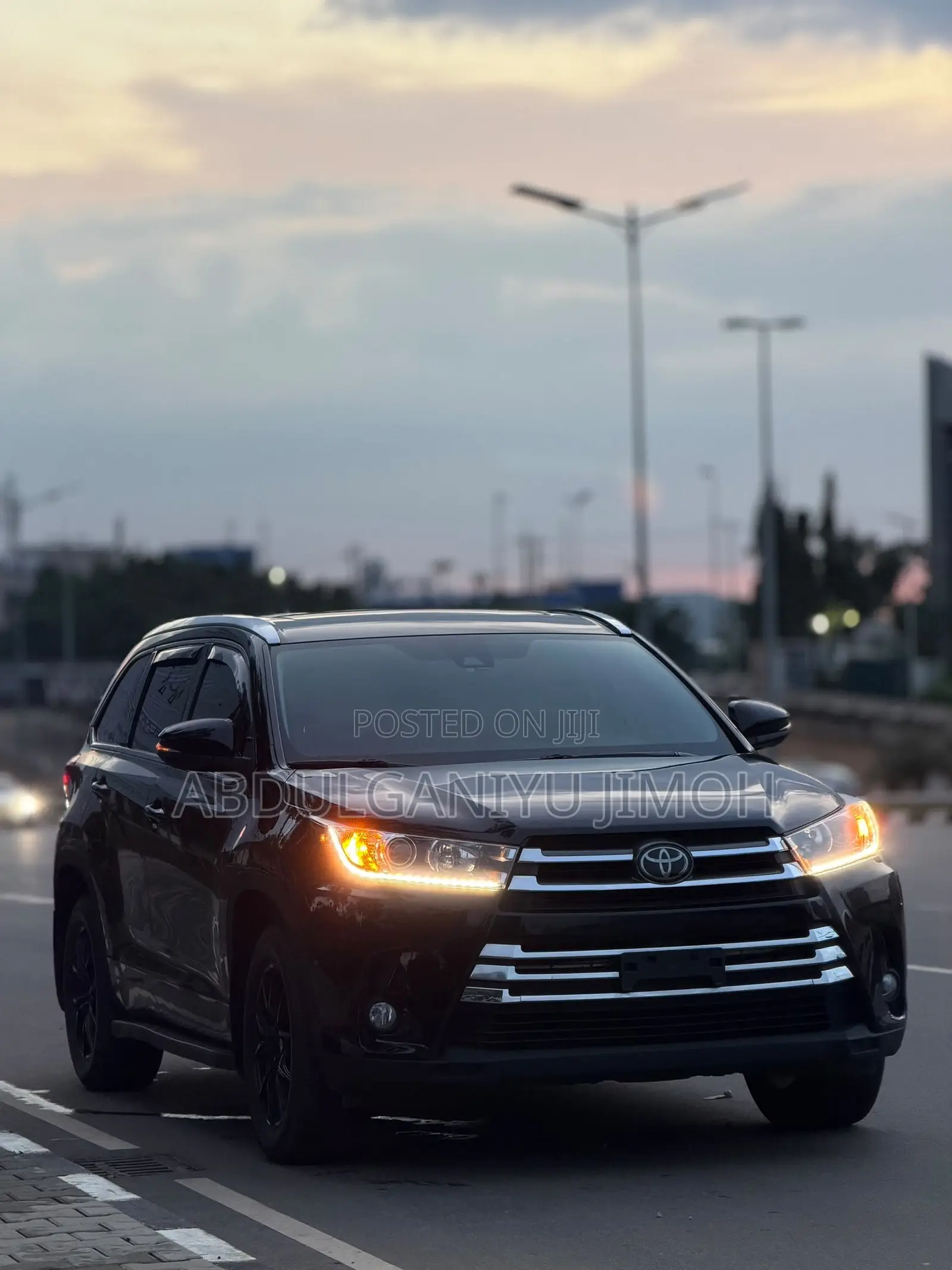 Toyota Highlander Limited 4x2 V6 (3.5L 6cyl 8A) 2018 Black