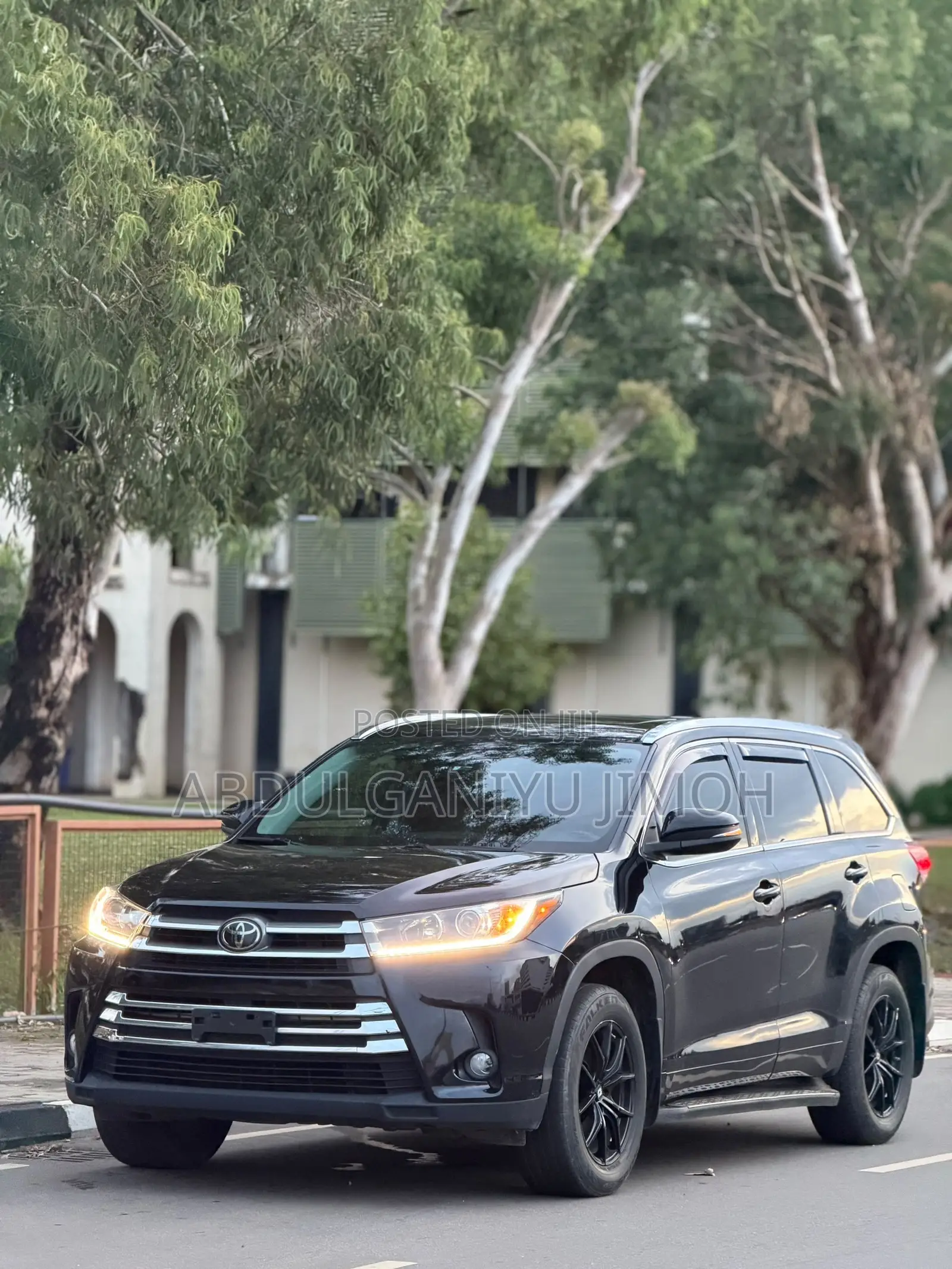 Toyota Highlander Limited 4x2 V6 (3.5L 6cyl 8A) 2018 Black
