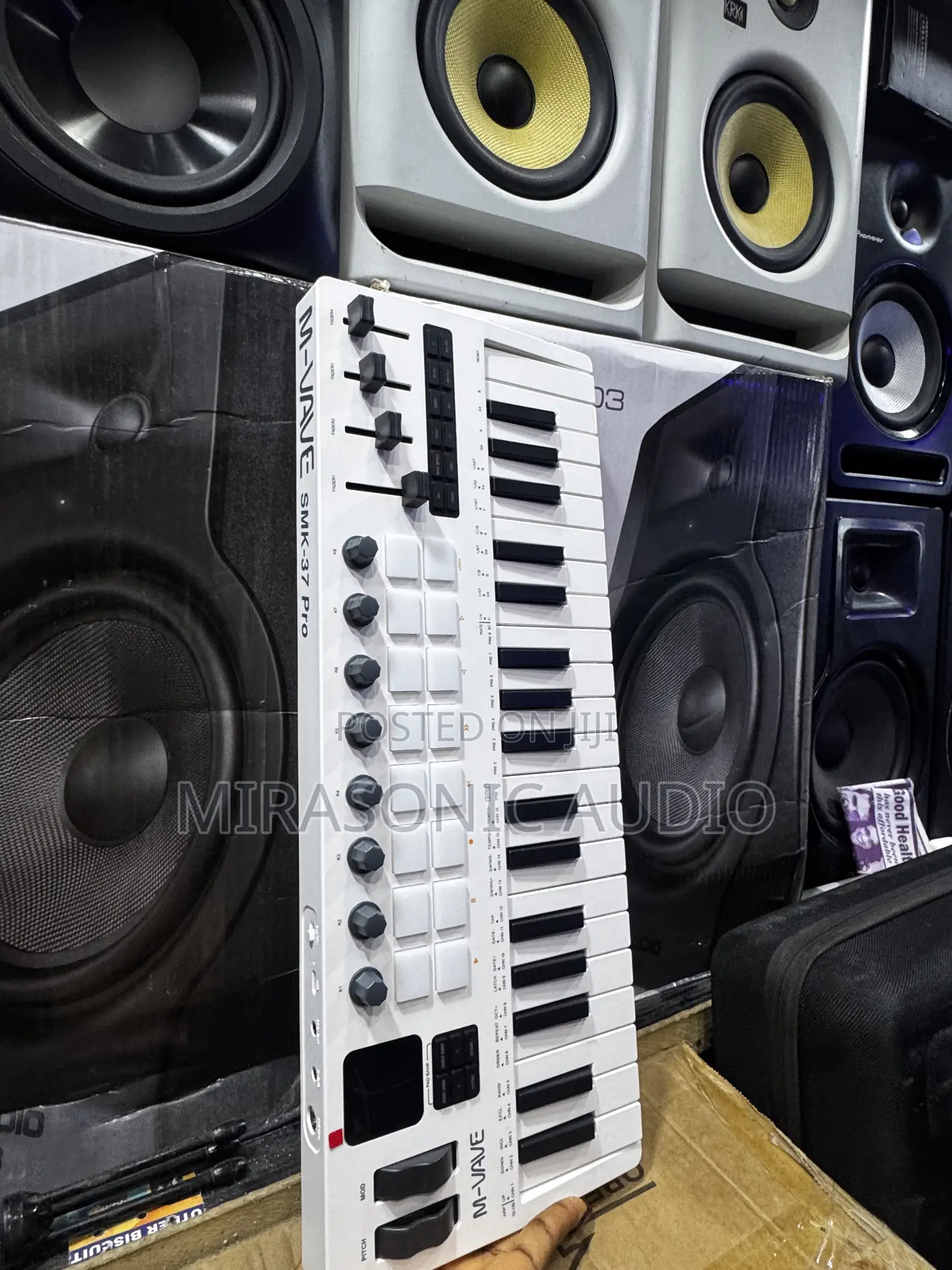 M-Vave SMK 37 Pro,3 Octaves 39 Keys Midi Keyboard