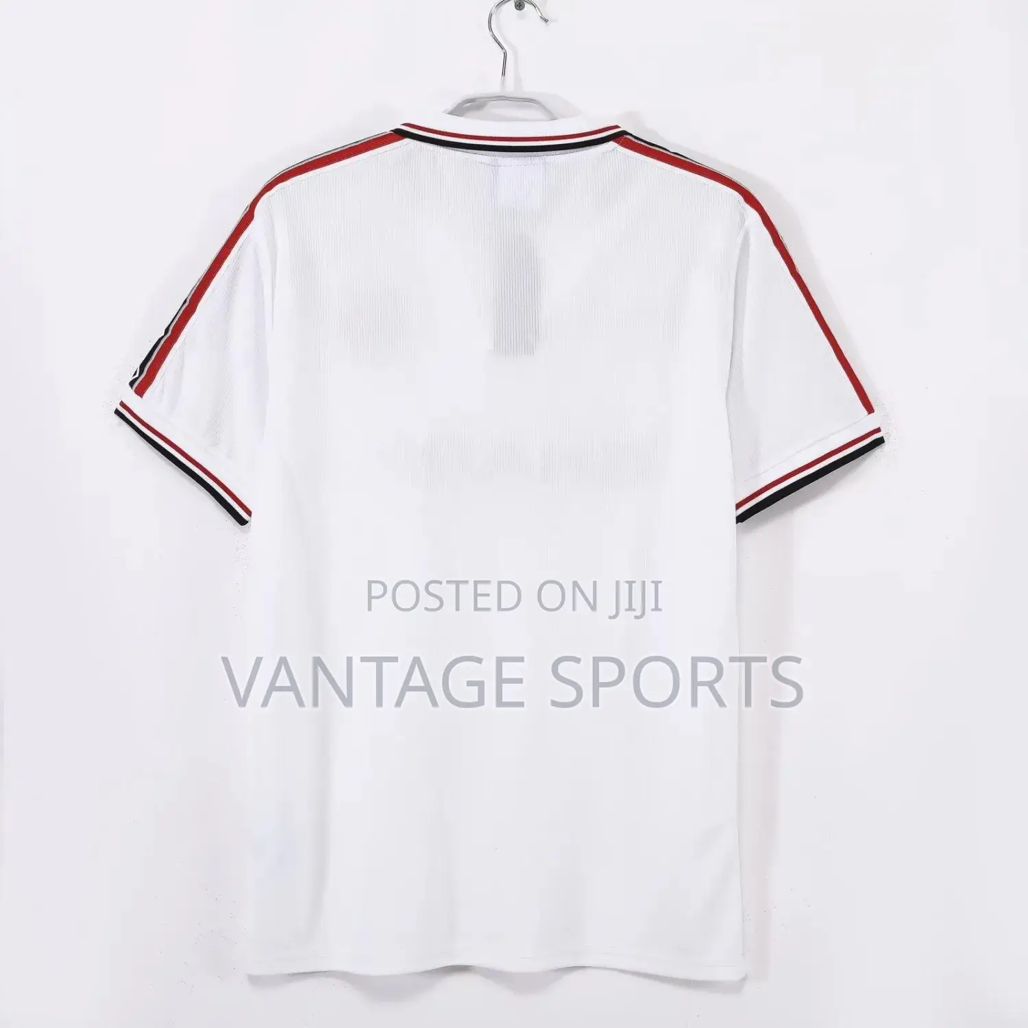 Manchester United Retro White Jersey 1998/99 - PAY ON DELIVERY