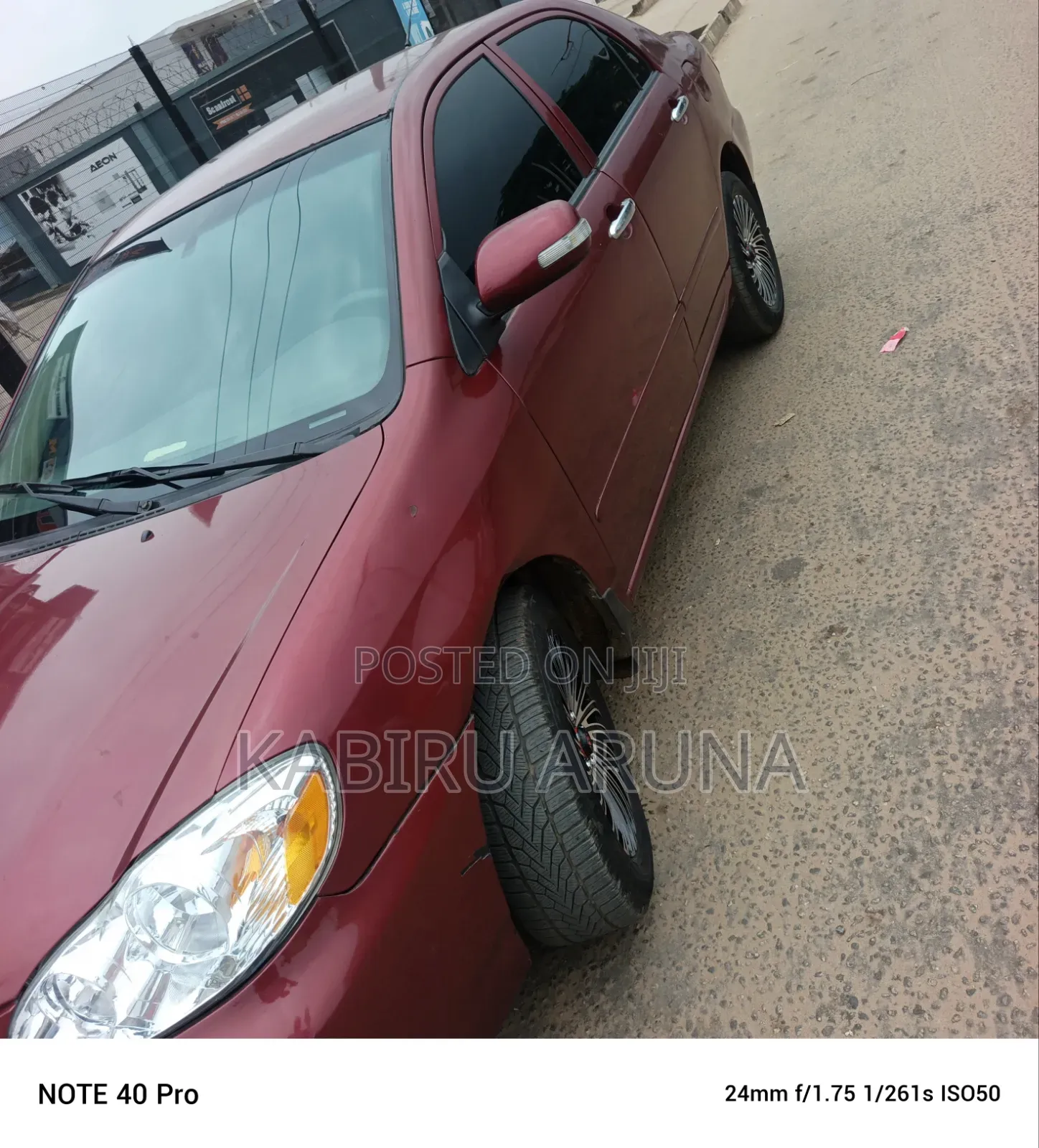 Toyota Corolla 2005 Red