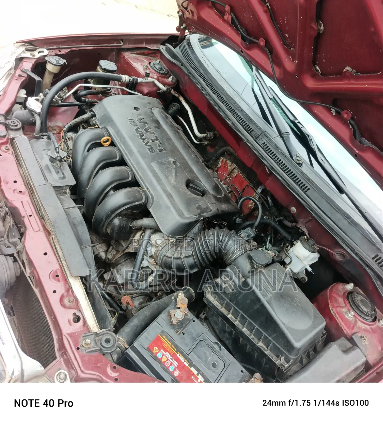 Toyota Corolla 2005 Red