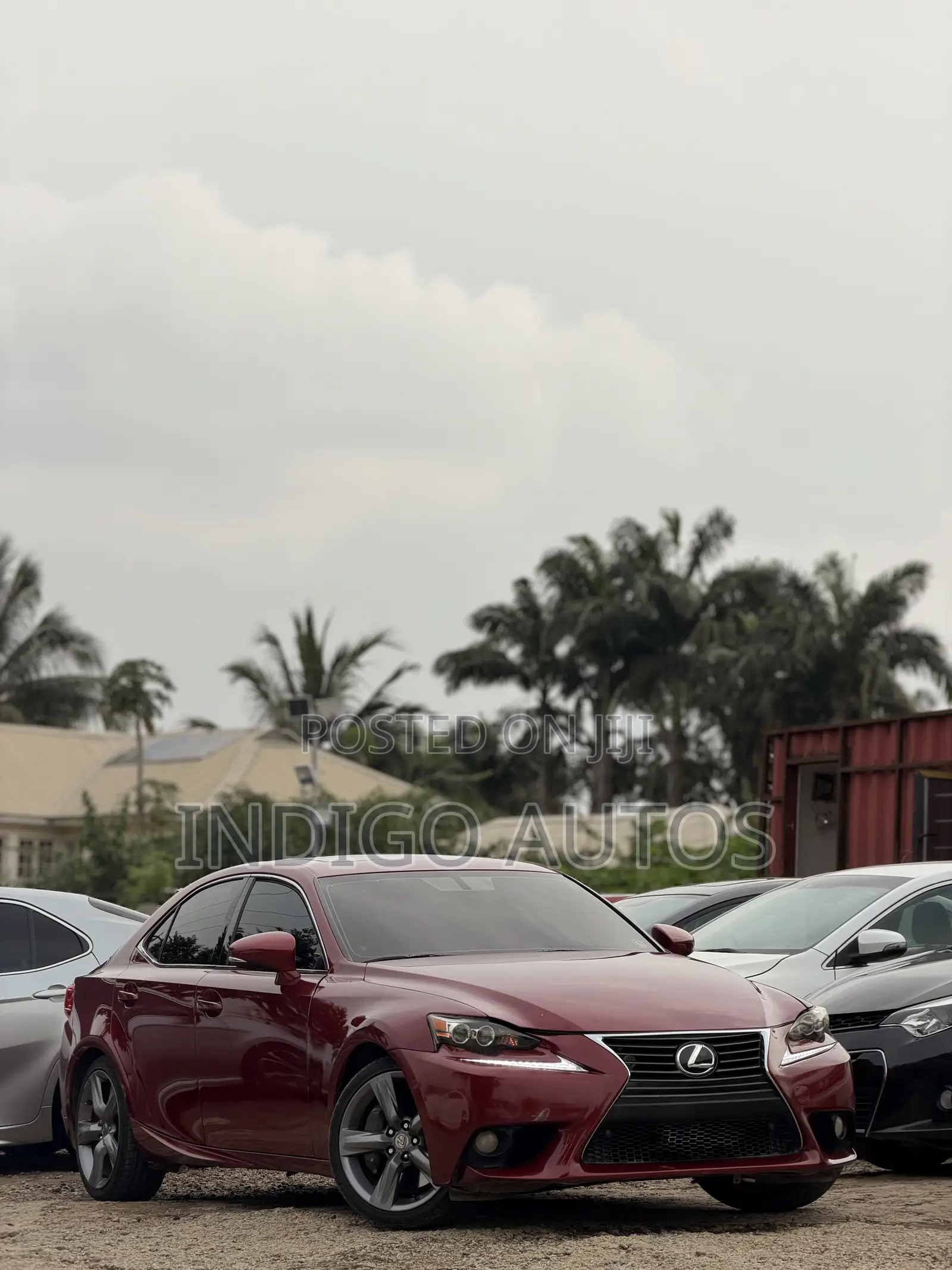 Lexus IS 350 AWD 2014 Red